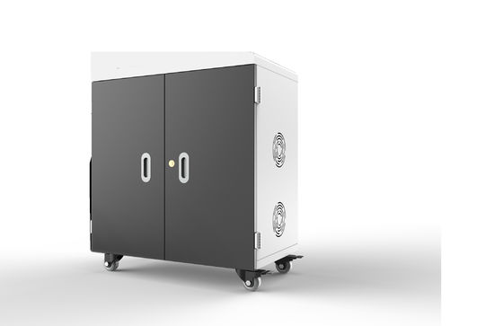 100-250V入力USB充電カート、医療用ミュートホイール、完全組み立て充電キャビネット