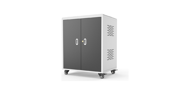 30 PC ラップトップ 充電キャビネット AC電源ソケット 充電カート