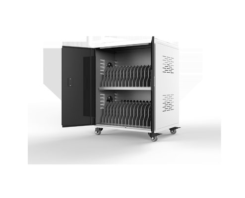 30 PC ラップトップ 充電キャビネット AC電源ソケット 充電カート