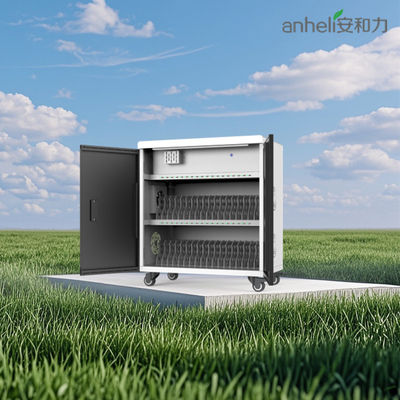 36 ポートのUSB スマート タブレット 充電車 8S セキュリティ保護システムと冷却ファン