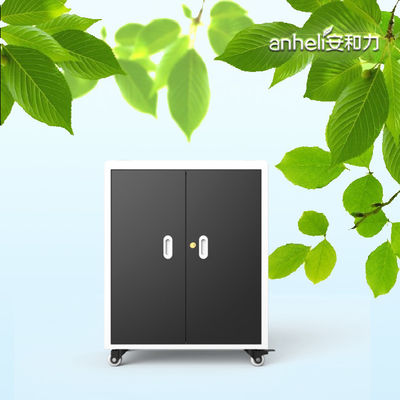 30 ベイ ラップトップ 充電キャビネット 鍵とロック 冷却扇風機とドイツの医療標準車輪
