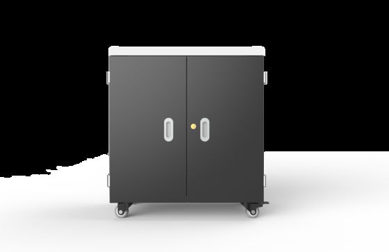 36ポート 8S セキュリティシステムを持つタブレット用の USB 充電カート