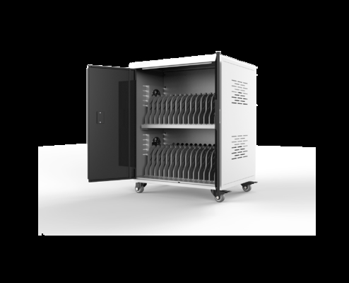 AHL-B30 30-ポート クロムブック 充電キャビネット 冷却ファン