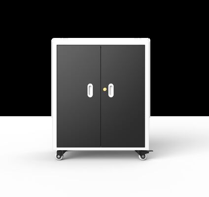 冷却ファンと換気孔付き30 AC電源ソケット ラップトップ充電カート 720×530×940mm 寸法 70kg 重量