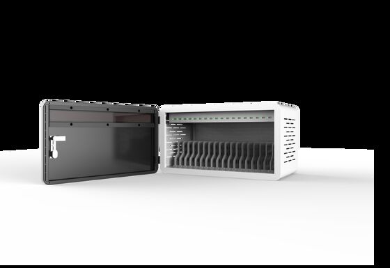 18ポートロック可能な充電キャビネット 8S セキュリティ保護と電磁板構造