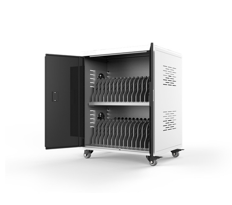 ノートの貯蔵のラップトップの充満トロリー30スロット交流電力のタイプ
